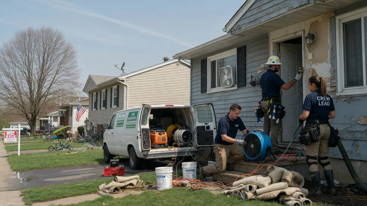 Flood Cleanup in Wallisville, TX near me